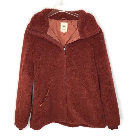 Rip Curl  Lumber Jacket Faux Shearling Fleece Size Large NEW - Picture 2 of 11